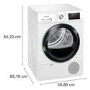 Siemens iQ300 8kg Condenser Tumble Dryer - White