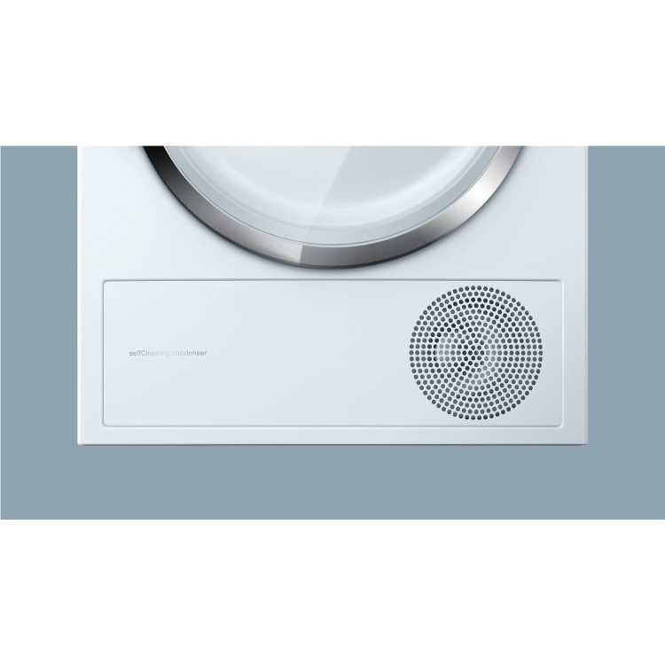 Siemens WT47W590GB 8kg Freestanding Heat Pump Tumble Dryer - White