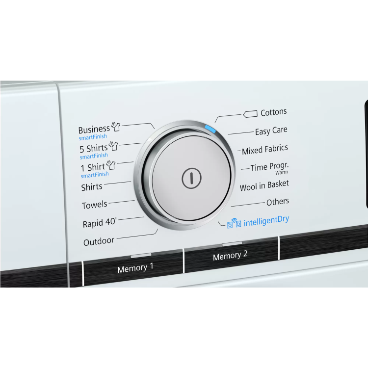 Refurbished Siemens iQ700 WT48XEH9GB Freestanding Heat Pump 9KG Tumble Dryer White