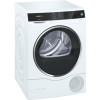 Siemens WT7UH640GB iSensoric selfCleaning Freestanding Condenser Tumble Dryer With Heat Pump 8kg White