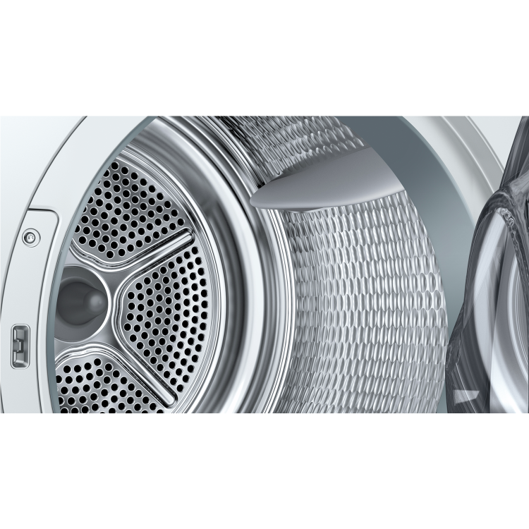 Siemens WT7UH640GB iSensoric selfCleaning Freestanding Condenser Tumble Dryer With Heat Pump 8kg White