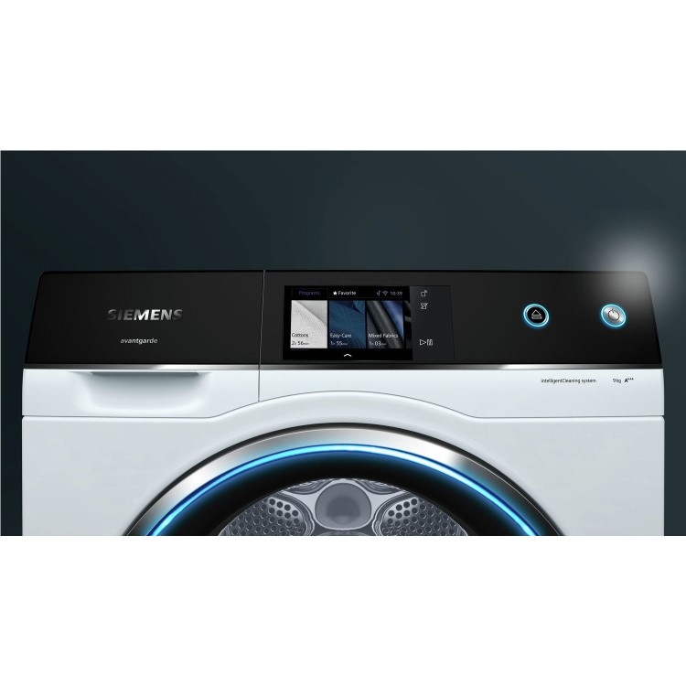 Siemens WT7XH940GB 9kg Condenser Tumble Dryer With Heat Pump - White