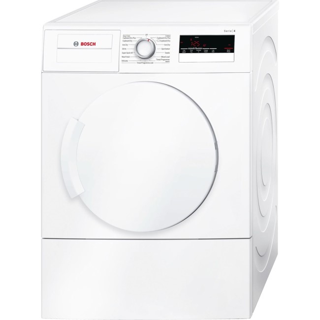 GRADE A1 - Bosch Serie 4 WTA79200GB 7kg Freestanding Vented Tumble Dryer - White