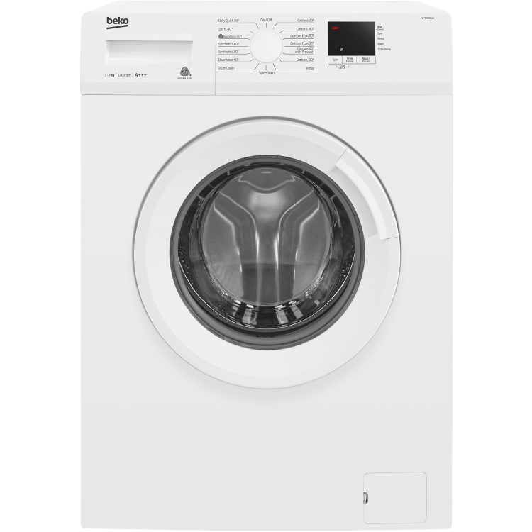 Beko WTB720E1W 7kg 1200rpm Freestanding Washing Machine - White