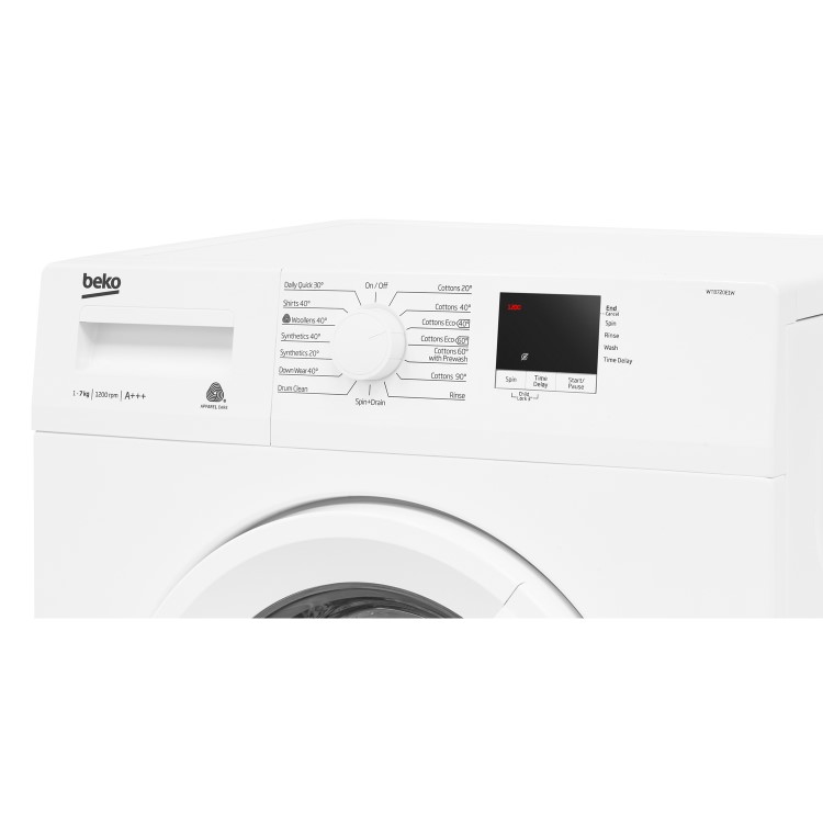 Beko WTB720E1W 7kg 1200rpm Freestanding Washing Machine - White