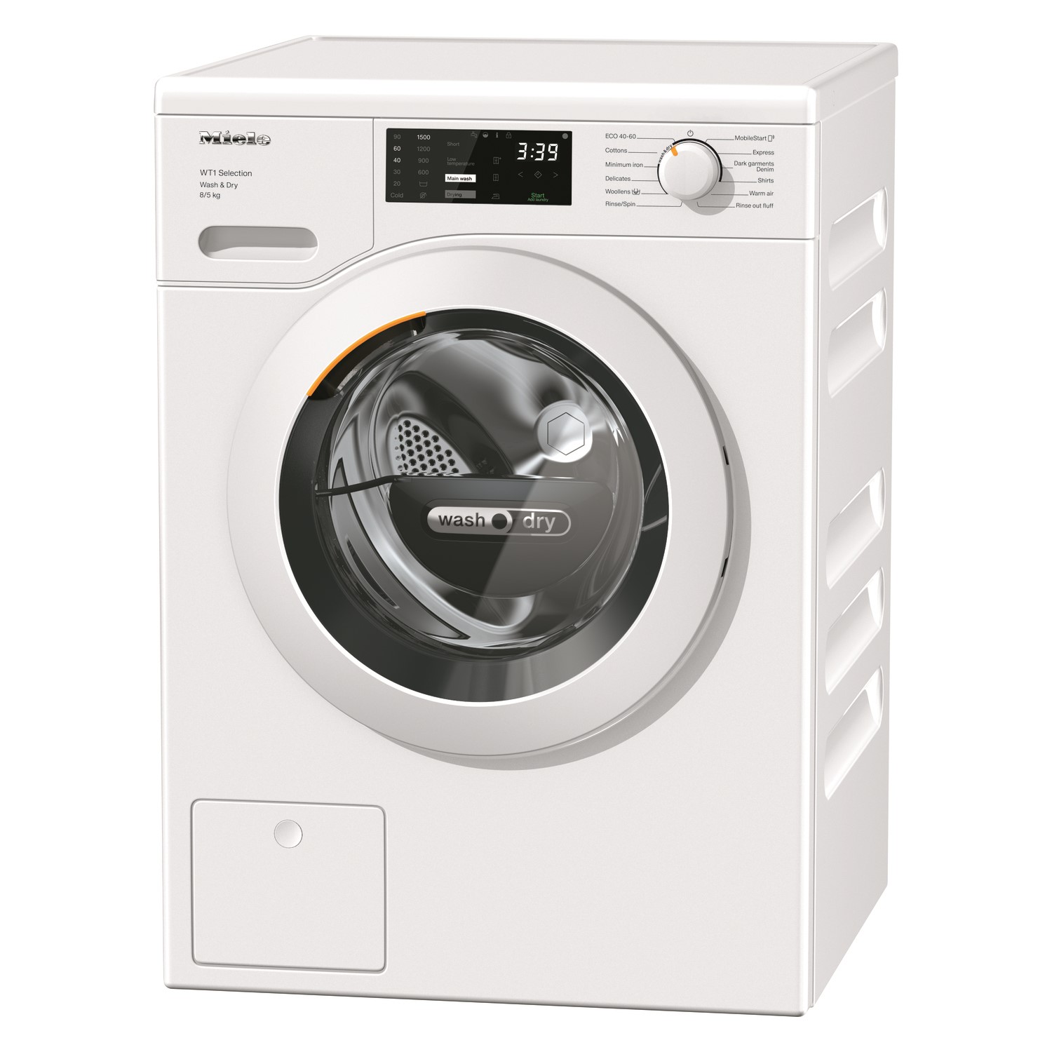 Miele 8kg Wash 5kg Dry Freestanding Washer Dryer - White