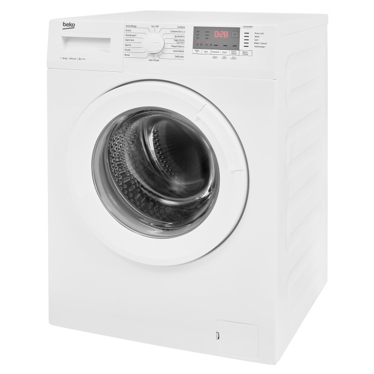 GRADE A2 - Beko WTG1041B1W 10kg 1400rpm Freestanding Washing Machine With 28 Min Quick Wash - White