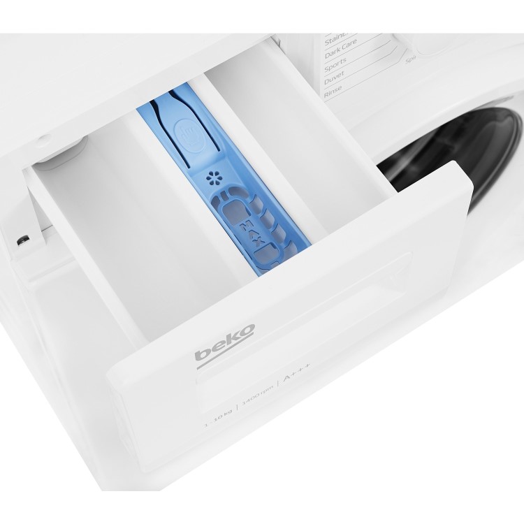 GRADE A2 - Beko WTG1041B1W 10kg 1400rpm Freestanding Washing Machine With 28 Min Quick Wash - White