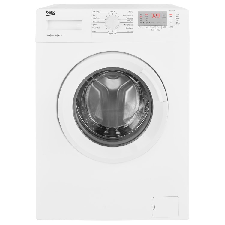 GRADE A3 - Beko WTG761M1W 7kg 1600rpm Freestanding Washing Machine - White