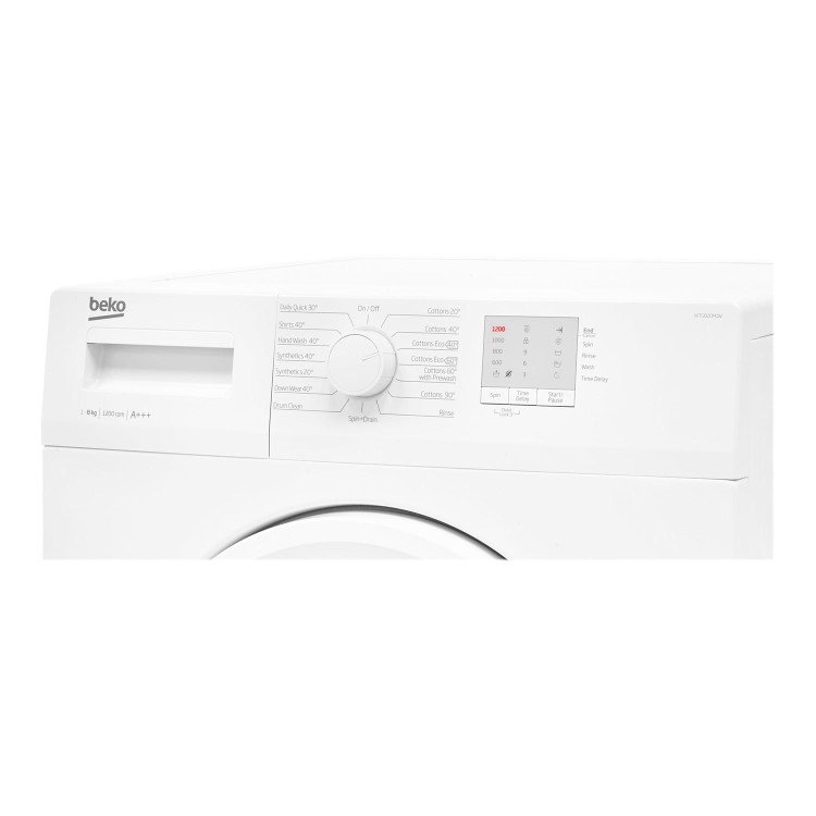Beko WTG820M1W 8kg 1200prm Freestanding Washing Machine - White