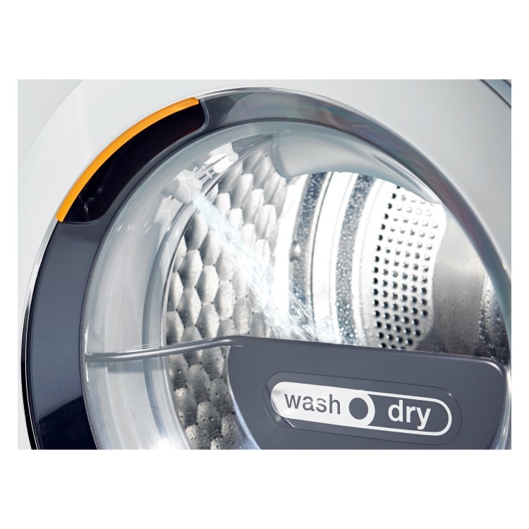 GRADE A1 - Miele WTH120WPM 7kg Wash 4kg Dry 1600rpm Freestanding Washer Dryer-White