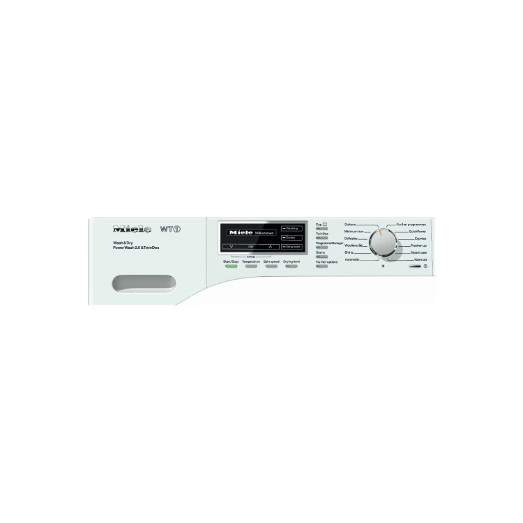 GRADE A1 - Miele WTH120WPS 7kg Wash 4kg Dry 1600rpm Freestanding Washer Dryer White