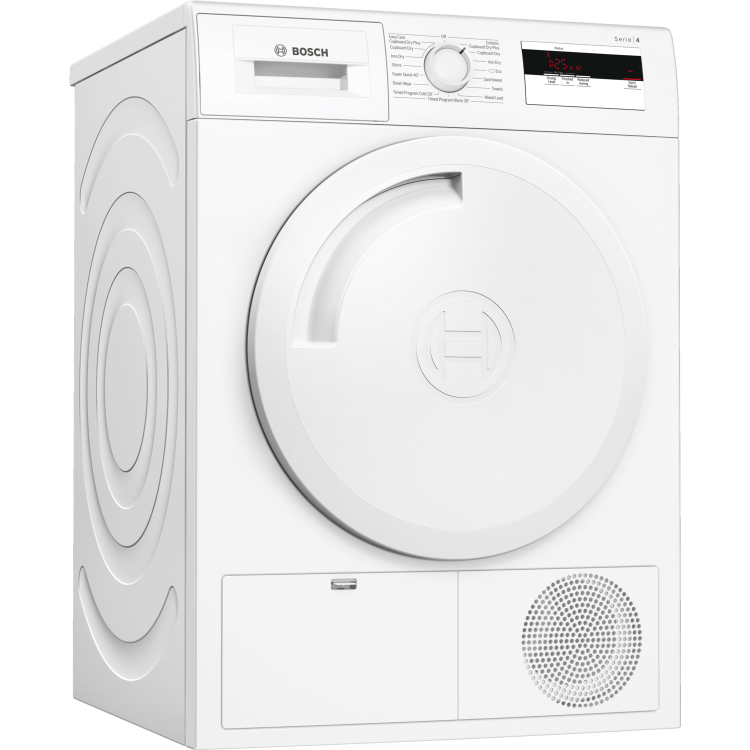 Refurbished Bosch Serie 4 WTH84000GB Freestanding Heat Pump 8KG Tumble Dryer White