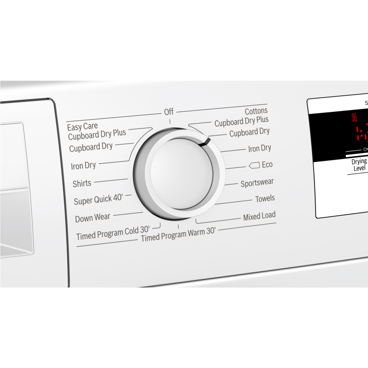 Refurbished Bosch Serie 4 WTH84000GB Freestanding Heat Pump 8KG Tumble Dryer White