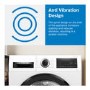 Bosch Series 4 8kg Heat Pump Tumble Dryer - White