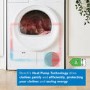 Refurbished Bosch Series 4 8kg Heat Pump Tumble Dryer - White