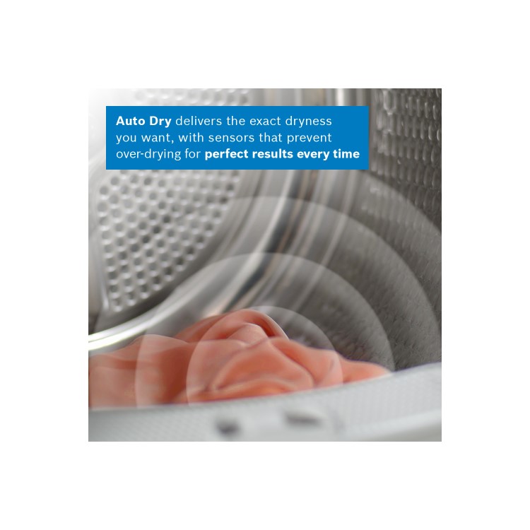 Refurbished Bosch Series 4 8kg Heat Pump Tumble Dryer - White