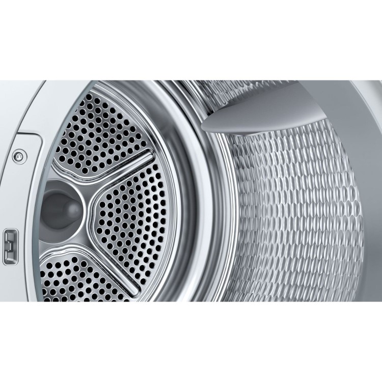 Bosch Series 4 8kg Heat Pump Tumble Dryer - White
