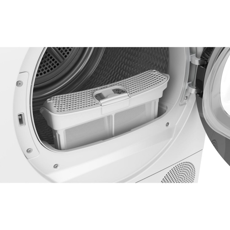 Bosch Series 4 8kg Heat Pump Tumble Dryer - White