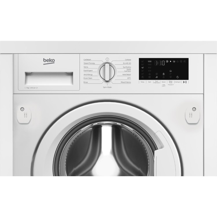 Beko 7kg 1200rpm Integrated Washing Machine - White