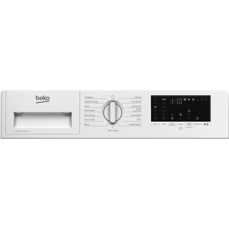 Beko 7kg 1200rpm Integrated Washing Machine - White