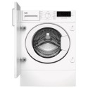 WTIK84111F Beko RecycledTub&reg; 8kg 1400rpm Integrated Washing Machine - White