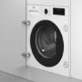 Beko RecycledTub&reg; 8kg 1400rpm Integrated Washing Machine - White