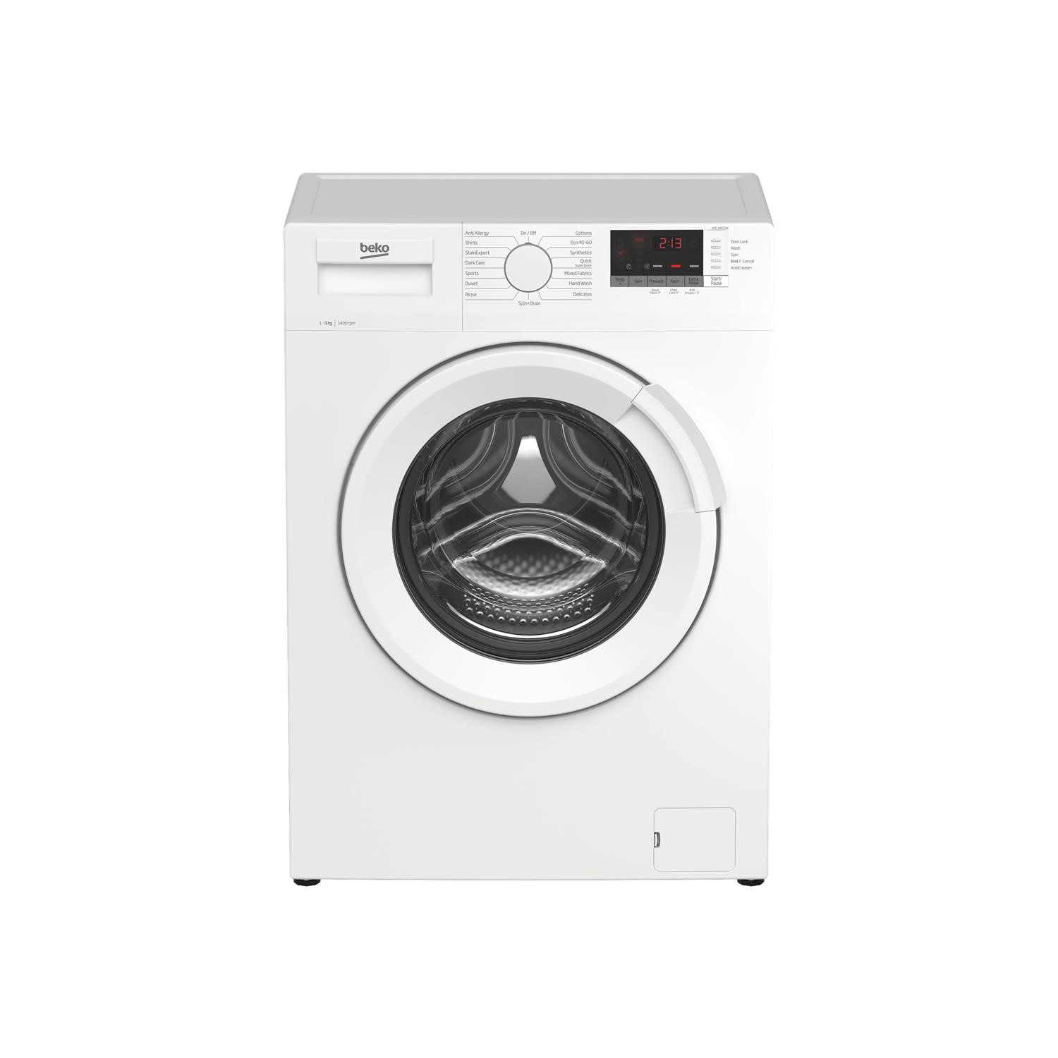 Refurbished Beko WTL94151W Freestanding 9KG 1400 Spin Washing Machine White