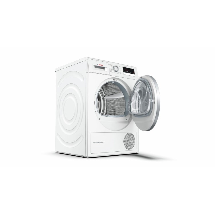 Bosch WTM85230GB 8kg Freestanding Heat Pump Tumble Dryer - White