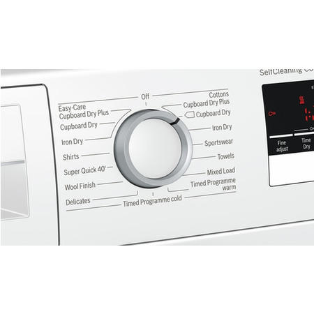 Bosch WTM85230GB 8kg Freestanding Heat Pump Tumble Dryer - White