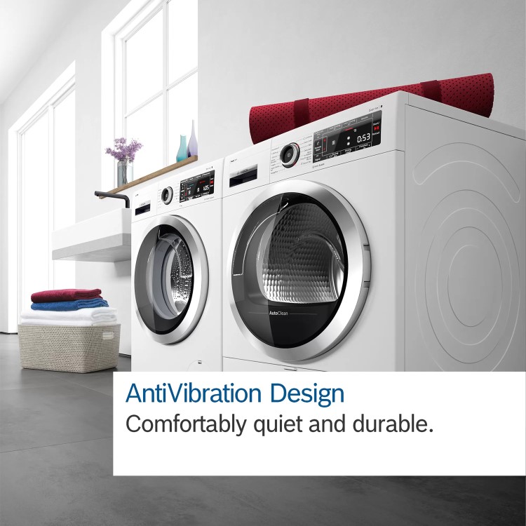 Bosch Series 4 8kg Condenser Tumble Dryer - White