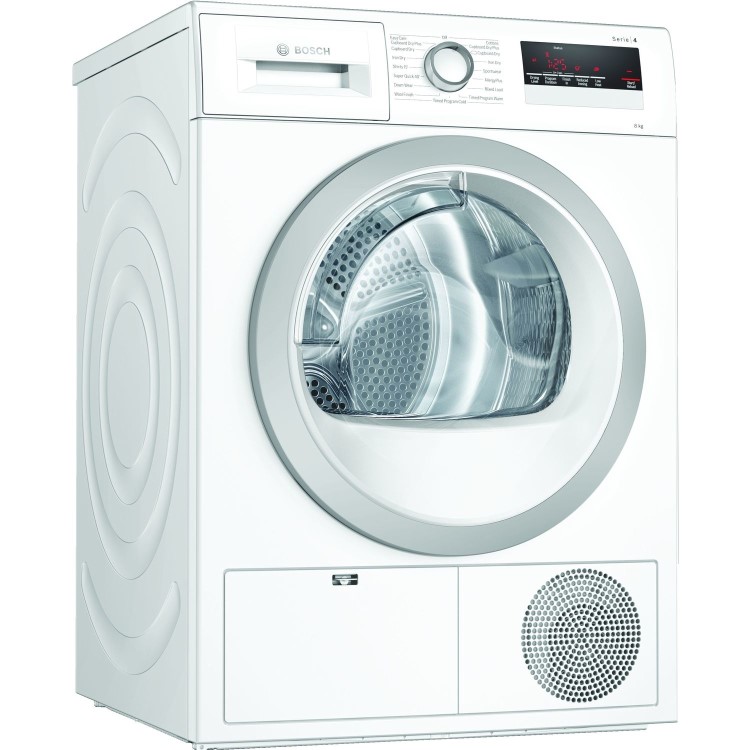 Bosch WTN85251GB Serie 4 AutoDry 8kg Freestanding Condenser Tumble Dryer - White