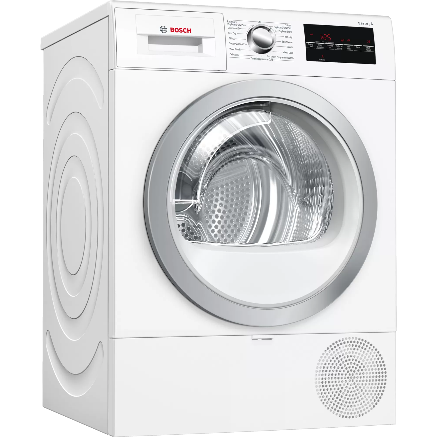 Bosch Serie 6 8kg Heat Pump Tumble Dryer - White