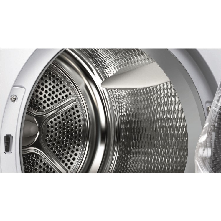 GRADE A1 - Bosch WTW87560GB 9kg A++ Freestanding Heat Pump Condenser Tumble Dryer - White