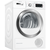 GRADE A2 - Bosch Serie 8 WTWH7561GB 9kg Freestanding Heat Pump Tumble Dryer - White