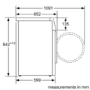 GRADE A2 - Bosch Serie 8 WTWH7561GB 9kg Freestanding Heat Pump Tumble Dryer - White