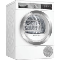 GRADE A3 - Bosch WTX88EH9GB Serie 8 9kg Freestanding Heat Pump Tumble Dryer - White