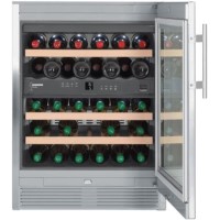 Liebherr 34 Bottle Capacity Vinidor Double Zone Wine Cabinet With Glass Door