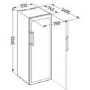 Liebherr Vinidor 192x70cm Two Zone Wine Cabinet In Stainless Steel