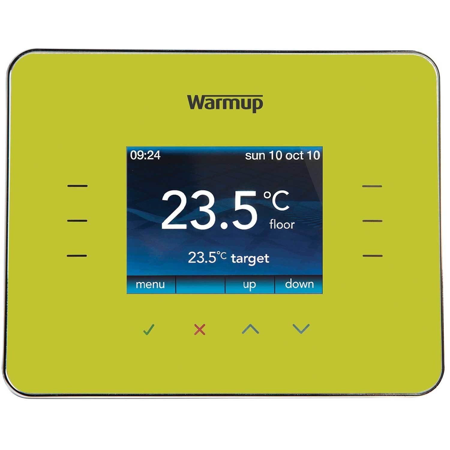 Green 3iE Underfloor Heating Thermostat - Warmup