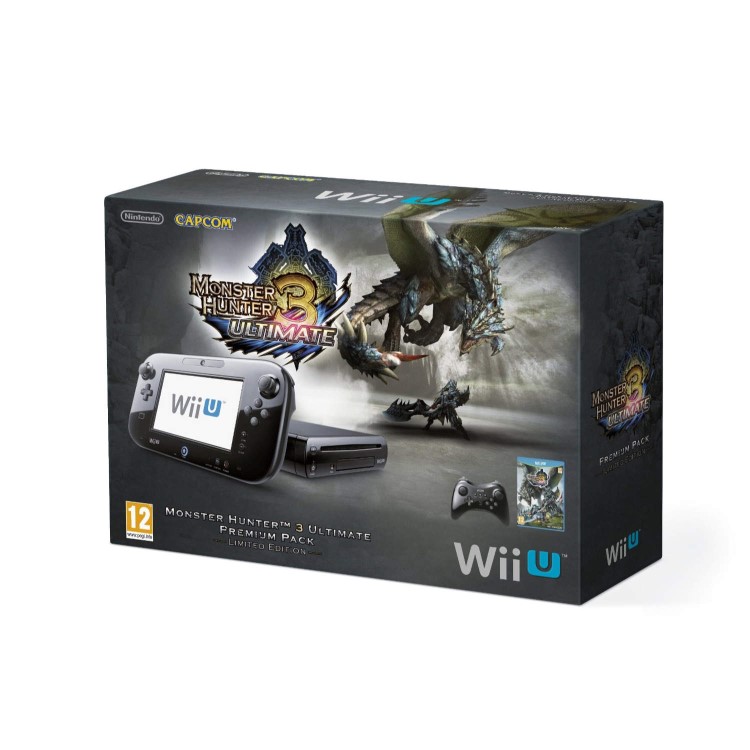 Nintendo Wii U Monster Hunter 3 Ultimate Premium Pack