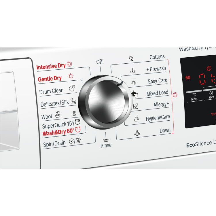 GRADE A2 - Bosch Serie 6 WVG30462GB 7kg Wash 4kg Dry Freestanding Washer Dryer - White