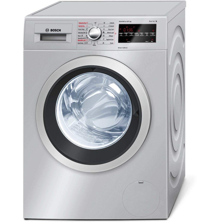 GRADE A2 - Bosch WVG3046SGB 8kg Wash 5kg Dry 1500rpm Freestanding Washer Dryer-Silver