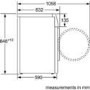 GRADE A2 - Bosch WVG3046SGB 8kg Wash 5kg Dry 1500rpm Freestanding Washer Dryer-Silver