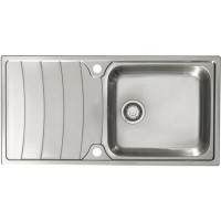 GRADE A2 - Astracast WW1050SXB Wave 1.0 Bowl Stainless Steel Sink
