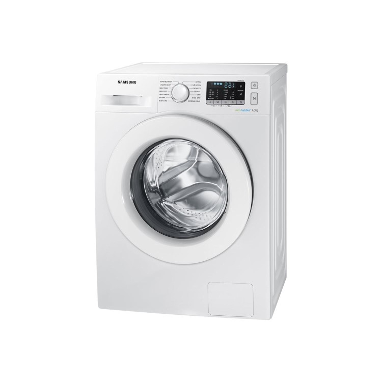 Samsung WW70J5555MW EcoBubble 7kg 1400rpm Freestanding Washing Machine-White