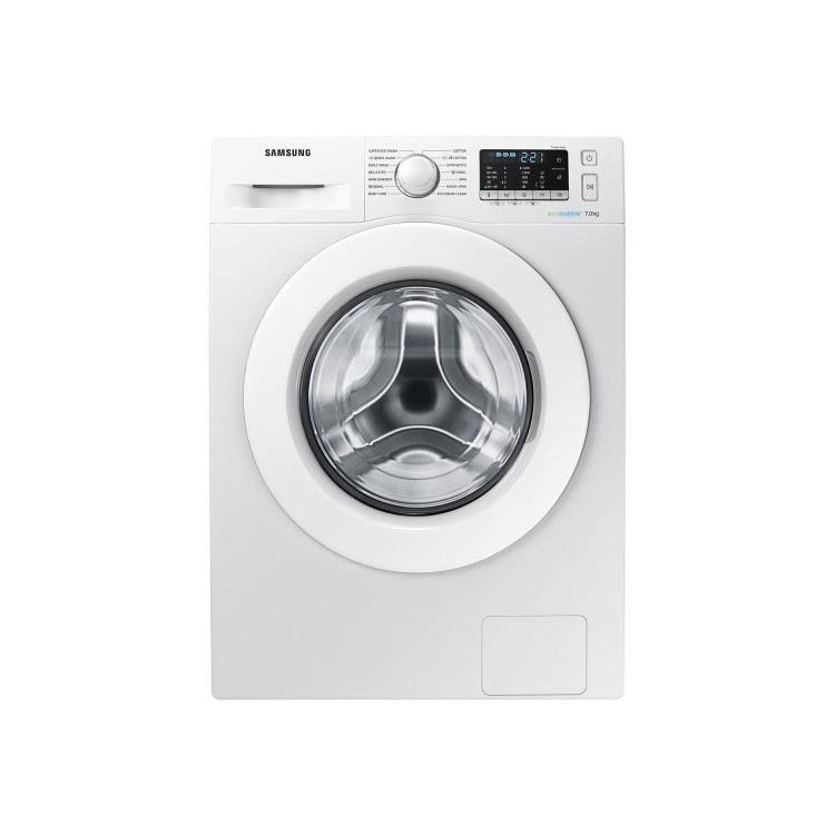 Samsung WW70J5555MW EcoBubble 7kg 1400rpm Freestanding Washing Machine-White