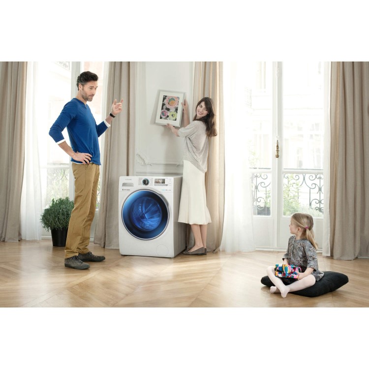 Samsung WW80H7410EW EcoBubble 8kg 1400rpm Freestanding Washing Machine White