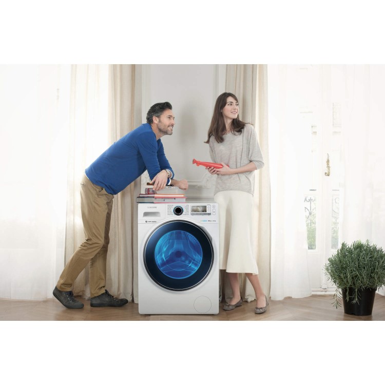 Samsung WW80H7410EW EcoBubble 8kg 1400rpm Freestanding Washing Machine White
