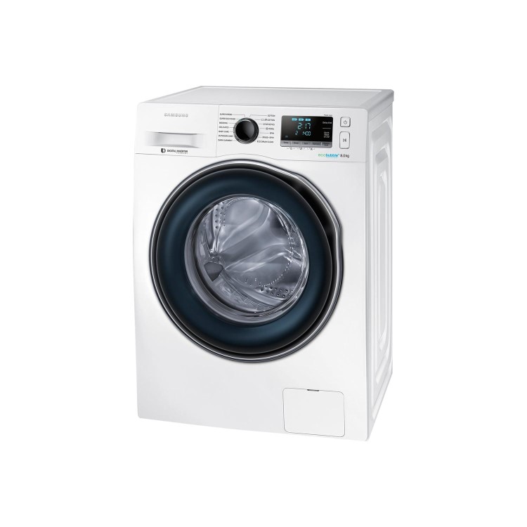 GRADE A2 - Samsung WW80J6410CW EcoBubble 8kg 1400rpm Freestanding Washing Machine - White